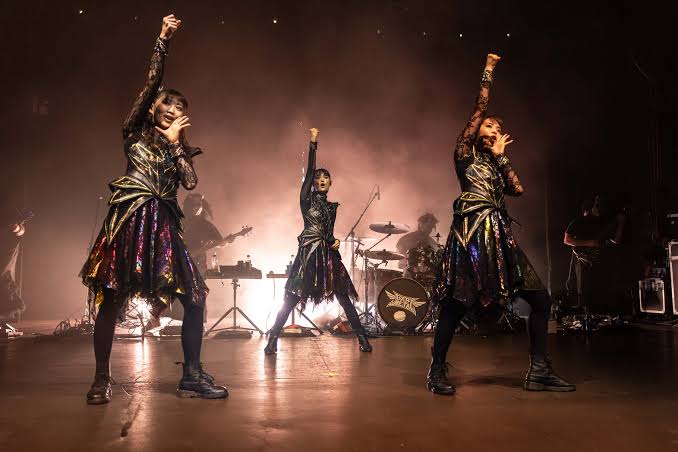 Crowd at a Babymetal show